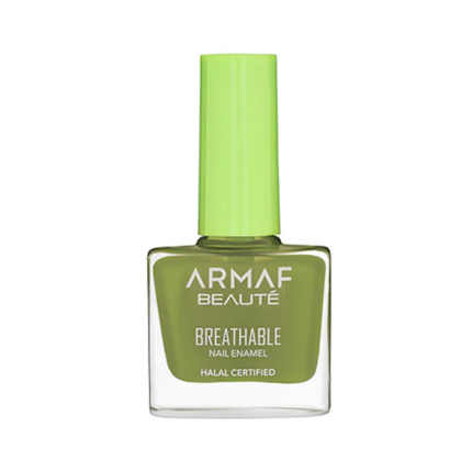 ESMALTE DE UÑAS ARMAF BEAUTÉ BREATHABLE HALAL ENAMEL MILITARY BLAZE 9ML