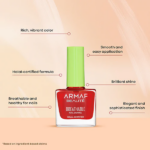 ESMALTE DE UÑAS ARMAF BEAUTÉ BREATHABLE HALAL ENAMEL RED STILETTO 9ML - Imagen 2