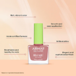 ESMALTE DE UÑAS ARMAF BEAUTÉ BREATHABLE HALAL ENAMEL RUBÍ 9ML - Imagen 2