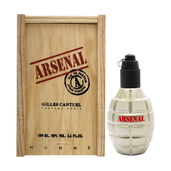 ARSENAL GREY...... PERFUME MASCULINO GILLES CANTUEL ARSENAL GREY EDP 100ML - Imagen 1