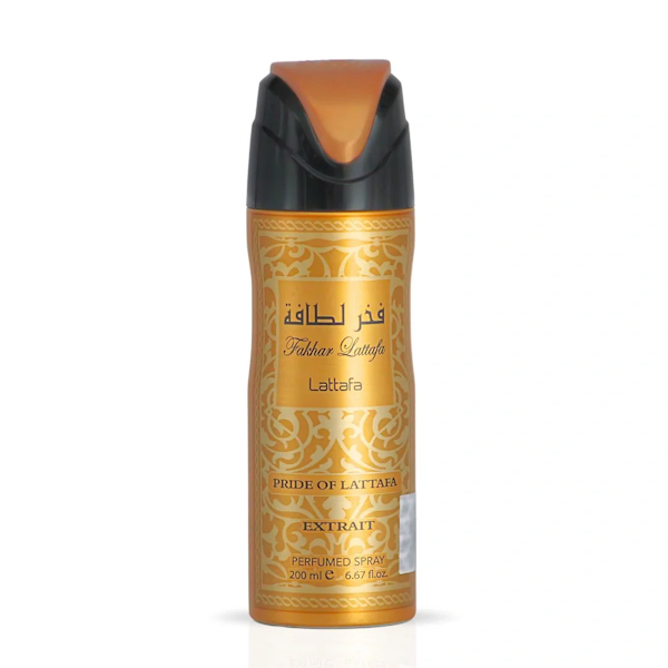 FAKHAR GOLD........ SPRAY CORPORAL UNISEX LATTAFA FAKHAR GOLD 200 ML - Imagen 1