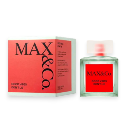 PERFUME FEMENINO MAX&CO. GOOD VIBES DON’T LIE EDP 100ML