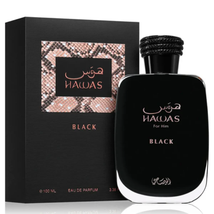 PERFUME MASCULINO RASASI HAWAS BLACK EDP 100ML