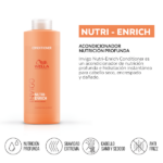 ACONDICIONADOR CAPILAR WELLA PROFESSIONALS INVIGO NUTRI ENRICH DEEP NOURISHING 1 LITRO - Imagen 2