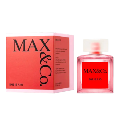 PERFUME FEMENINO MAX&CO. SHE IS A 10 EDP 100ML