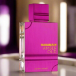 PERFUME FEMENINO AL HARAMAIN AMBER OUD ULTRA VIOLET EDP 120ML - Imagen 4