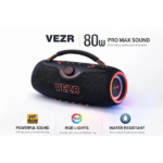ALTAVOZ PORTÁTIL VEZR PRO MAX SOUND RGB 80W BLACK - Imagen 2