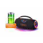 ALTAVOZ PORTÁTIL VEZR PRO MAX SOUND RGB 80W BLACK - Imagen 4