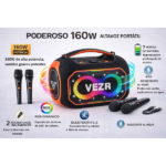 ALTAVOZ PORTÁTIL VEZR ULTRA SOUND BT 160W BLACK - Imagen 6