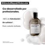 SHAMPOO CAPILAR L'OREÁL SERIE EXPERT ABSOLUT REPAIR MOLECULAR 1500ML - Imagen 3