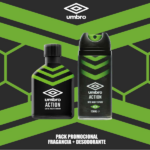 PERFUME MASCULINO UMBRO ACTION EDT 100 ML+DEO 150ML SET - Imagen 4