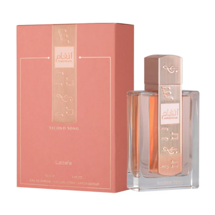 PERFUME FEMENINO LATTAFA ANGHAM SECOND SONG EDP 100ML