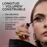 MÁSCARA PARA PESTAÑAS L'ORÉAL PARADISE BIG DEAL BLACK WASHABLE - Imagen 4