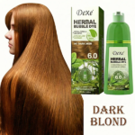 SHAMPOO COLOR CAPILAR DEXE HERBAL BUBLLE DYE 6.0 DARK BLOND 420ML - Imagen 3
