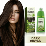 SHAMPOO COLOR CAPILAR DEXE HERBAL BUBLLE DYE 4.0 DARK BROWN 420ML - Imagen 3