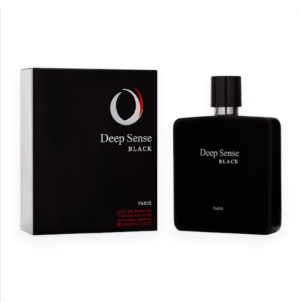 PERFUME MASCULINO PRIME COLLECTION DEEP SENSE BLACK EDP 100ML