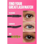 MÁSCARA DE PESTAÑA MAYBELLINE GREAT LASH WATERPROOF 111 BLACK - Imagen 6