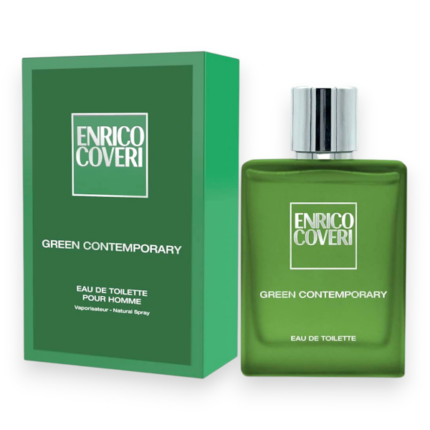 PERFUME MASCULINO ENRICO COVERI GREEN CONTEMPORARY EDT 100ML