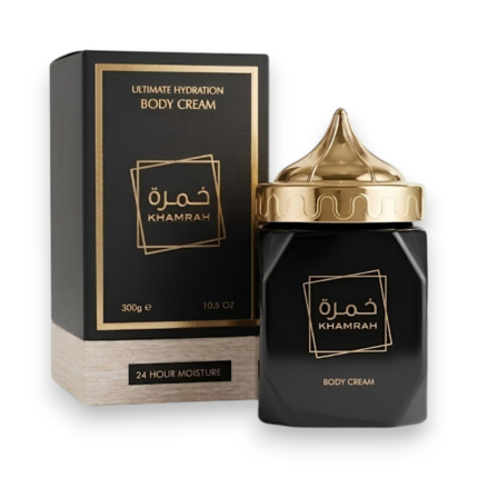 CREMA CORPORAL UNISEX ARD AL ZAAFARAN KHAMRAH BLACK 300GR