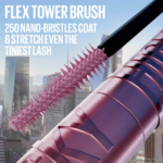 MÁSCARA DE PESTAÑAS MAYBELLINE LASH SENSATIONAL SKY HIGH WATERPROOF VERY BLACK - Imagen 6