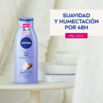 CREMA CORPORAL NIVEA MILK SOFT 5 EN 1 400ML - Imagen 2