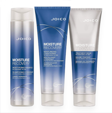 SET CAPILAR JOICO MOISTURE RECOVERY SHAMPOO 300ML + ACONDICIONADOR 250ML + MÁSCARA 250ML