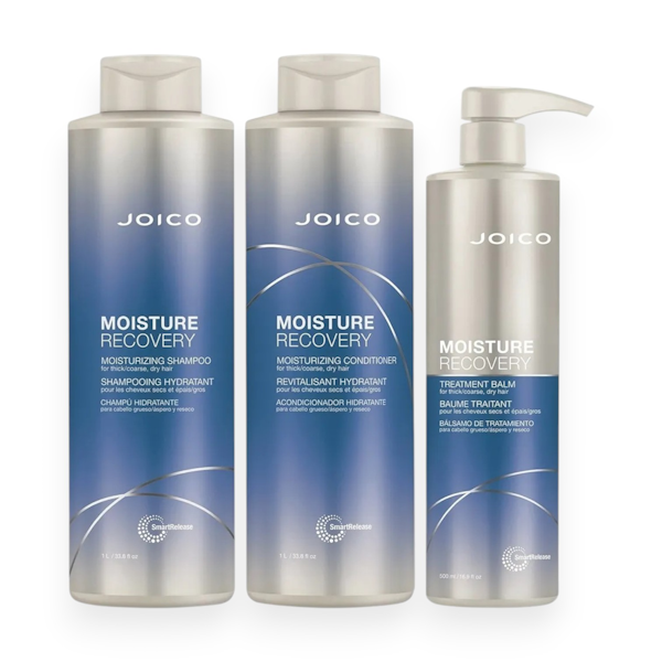 MOISTURE RECOVERY.......... SET CAPILAR JOICO MOISTURE RECOVERY SHAMPOO + ACONDICIONADOR + MÁSCARA - Imagen 1