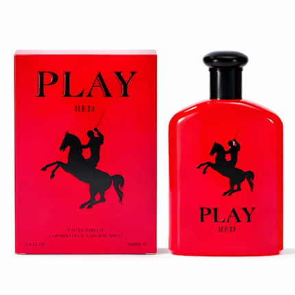 PERFUME MASCULINO LOVALI PLAY RED EDP 100ML