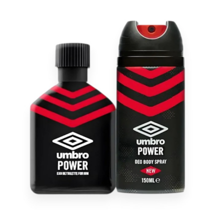 PERFUME MASCULINO UMBRO POWER EDT 100 ML+DEO 150ML SET