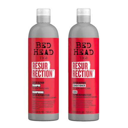 SET CAPILAR TIGI BED HEAD RESURRECTION DUO SHAMPOO + ACONDICIONADOR 750ML 750ML