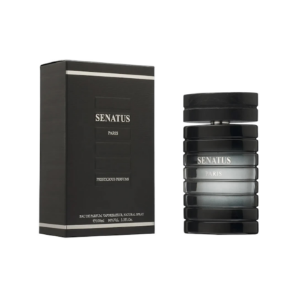 PERFUME MASCULINO PRESTIGIOUS PARFUMS PARIS SENATUS BLACK EDP 100ML