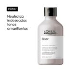 SHAMPOO CAPILAR L’OREAL SERIE EXPERT NEW SILVER 300ML - Imagen 3
