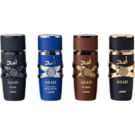 PERFUME MASCULINO LATTAFA ASAD COLLECTION EDP 25ML SET DE 4PZ - Imagen 4