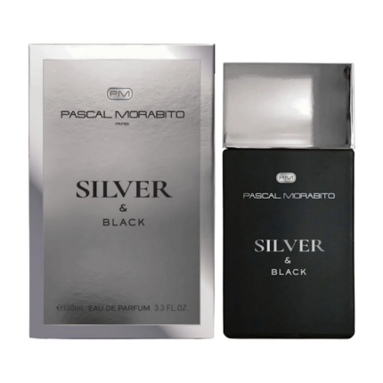 PERFUME MASCULINO PASCAL MORABITO SILVER AND BLACK EDP 100ML