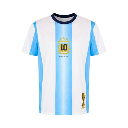 CAMISETA CASUAL MASCULINO TRINGEL WORLD CUP 2026 ARGENTINA MANGAS CORTAS