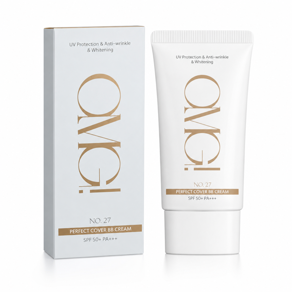 BB CREAMN27.......... BASE FACIAL OMG! SEOUL BB CREAM PERFECT COVER SPF50+ N°27 50ML - Imagen 1
