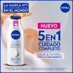 CREMA CORPORAL NIVEA HIDRATACIÓN EXPRESS 5 EN 1 400ML - Imagen 4