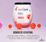 CREMA HIDRATANTE CAPILAR NAZCA COSMÉTICOS ORIGEM BOMBA DE KERATINA 1KG - Imagen 2