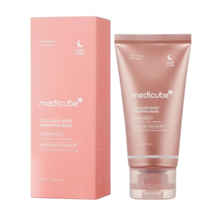 MÁSCARA FACIAL MEDICUBE COLLAGEN NIGHT WRAPPING 75ML