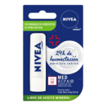 BÁLSAMO LABIAL NIVEA LIP CARE MED REPAIR 4.8GR - Imagen 4