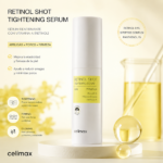 SÉRUM FACIAL CELIMAX THE VITA A RETINOL SHOT TIGHTENING SACHET 1ML - Imagen 2