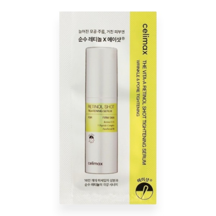 SÉRUM FACIAL CELIMAX THE VITA A RETINOL SHOT TIGHTENING SACHET 1ML