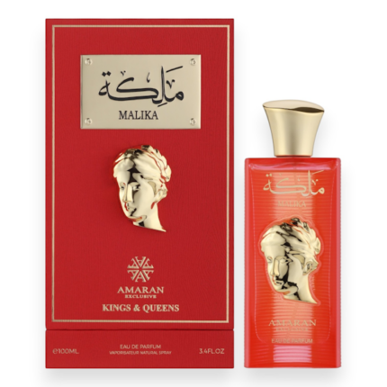 PERFUME FEMENINO AMARAN EXCLUSIVE KINGS & QUEENS MALIKA EDP 100ML