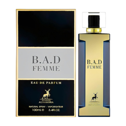 PERFUME FEMENINO MAISON ALHAMBRA B.A.D. FEMME EDP 100ML