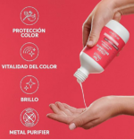 SHAMPOO CAPILAR WELLA PROFESSIONALS INVIGO COLOR BRILLIANCE COARSE 1000ML - Imagen 4