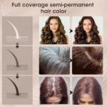 SHAMPOO COLOR CAPILAR DEXE BROWN HAIR 400ML - Imagen 3
