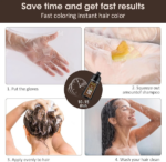 SHAMPOO COLOR CAPILAR DEXE BROWN HAIR 400ML - Imagen 5