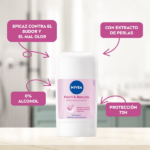 ANTITRANSPIRANTE NIVEA DEO STICK PEARL & BEAUTY 54GR - Imagen 2