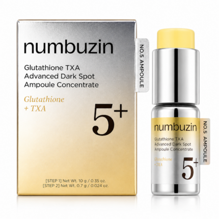 AMPOLLA FACIAL NUMBUZIN NO.5 GLUTATHIONE TXA ADVANCED DARK SPOT CONCENTRATE 10GR
