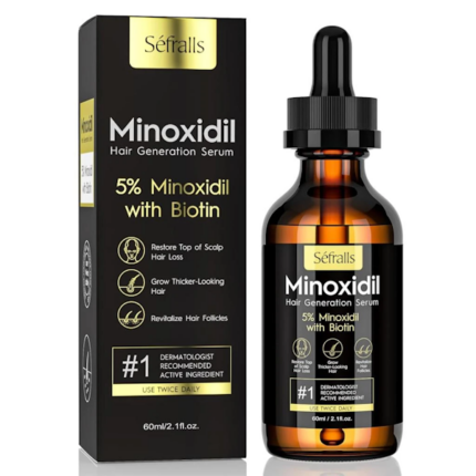 SÉRUM CAPILAR SEFRALLS HAIR GENERATION 5% MINOXIDIL 60ML
